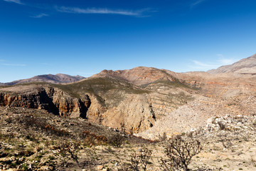 Fototapeta na wymiar Death Valley in the Swartberg Pass