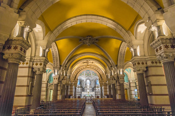 Fototapeta premium Basilique Notre Dame de Fourvière à Lyon/ chapelle de la vierge