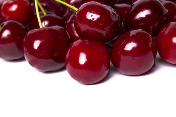 Cherry Isolated On White Background