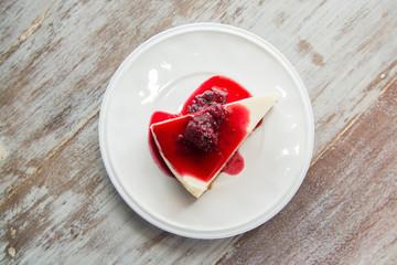 Blueberry cheesecake