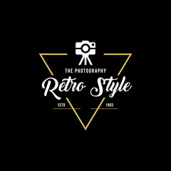 Photography Badges and Labels in Vintage Style