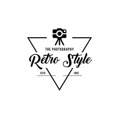 Photography Badges and Labels in Vintage Style