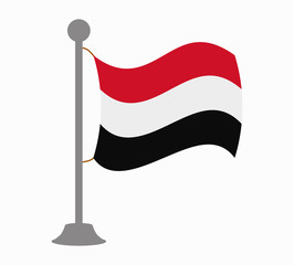 yemen flag mast