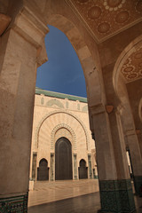 la mosqu&eacute;e hassan 2 belles arches islamic architecture maroc casablanca 