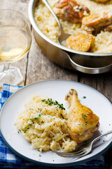 ONE POT  RISOTTO WITH CHICKEN