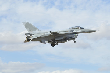 Fototapeta na wymiar F-16C