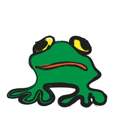 frog cartoon 