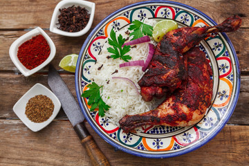 Indian chicken tandoori