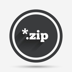 Archive file icon. Download ZIP button.