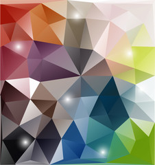 Abstract Triangle Background