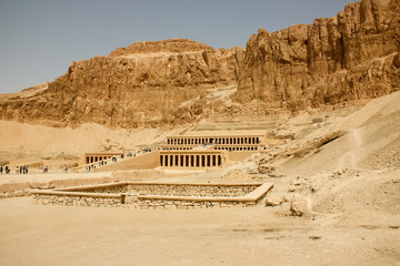 Świątynia Hatszepsut, Luxor,Egipt - obrazy, fototapety, plakaty