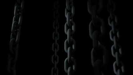 Chains in the dark