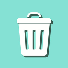 Bin - vector icon.