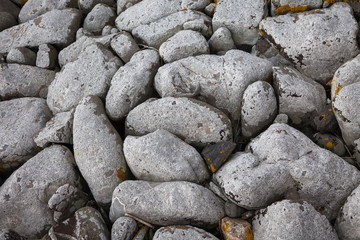 Pebbles background, Atlantic coast, Doughmore Beach, Ireland