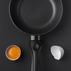 Egg and pan