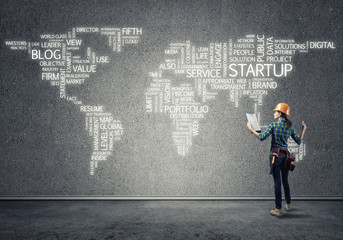 Construction concept and globalization