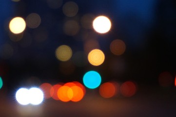Bokeh lights