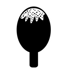 delicious popsicle sweet icon vector illustration design