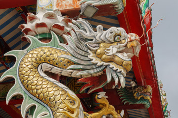Obraz premium Dragon statue
