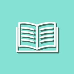 Book - vector icon.