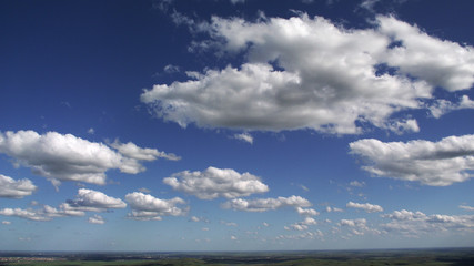 Obraz premium Endless Sky over the Prairie
