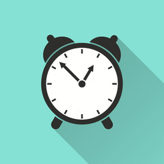 Clock - vector icon.