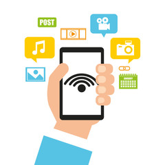 person user social media icons vector illustration design