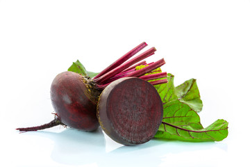 Healthy and organic beets