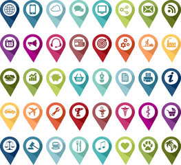 set d'ic&ocirc;ne universel