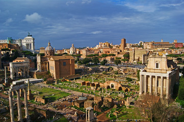 Fototapeta premium Forum Romanum
