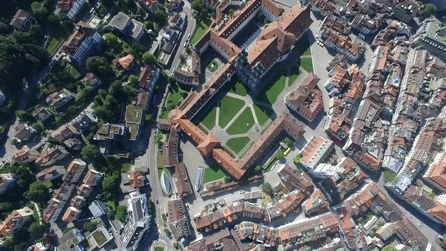Stadt von oben