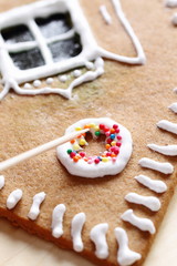 Making of gingerbread house