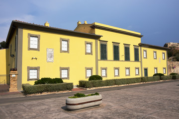 Palazzina dei Mulini, the house of Napoleon Bonaparte  in Portoferraio, Elba Island, Italy.