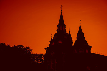 View of the church.