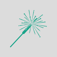 Party sparkler icon