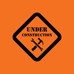 Obraz premium Icon of Under construction