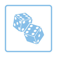 Craps dice icon