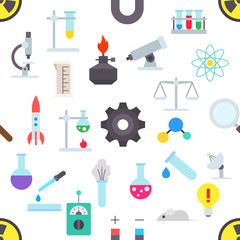 Science vector pattern stickers