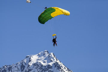 Parachute in New Zealand