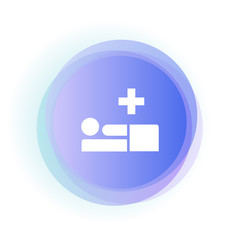 Obraz premium Abstract App Button