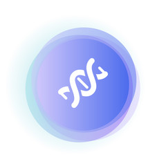 Obraz premium Abstract App Button