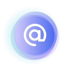 Fototapeta premium Abstract App Button