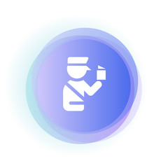 Abstract App Button