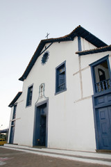 cathedral in colonial town in Brazil