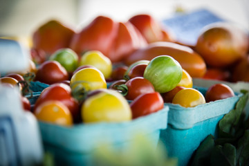 Tomatoes farmers market 