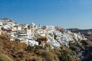 Obraz premium Santorini at noon