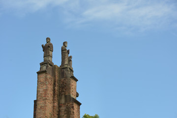 長崎の浦上天主堂遺壁