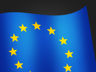 European Union Blue Flag