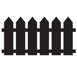 fence icon. fence icon object. fence icon on white background