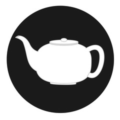 Ceramic Teapot Vector